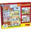 HABA 304283 - Puzzle - Kleines Krankenhaus, 24 Teile