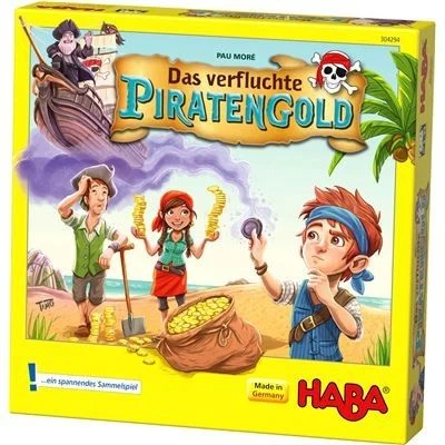 HABA 304294 - Kinderspiel - Das verfluchte Piratengold HABA 304294 - Kinderspiel - Das Verfluchte Piratengold -Spielzeug Welten Winkel