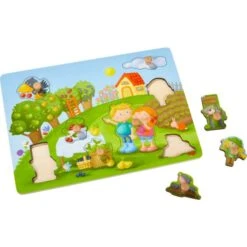 HABA 304430 - Greifpuzzle - Obstgarten -Spielzeug Welten Winkel 4010168241128 2 600x600