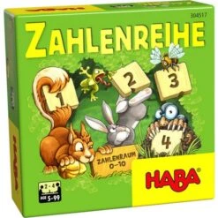 HABA 304517 - Mitbringspiel Geschenkzwerge - Zahlenreihe