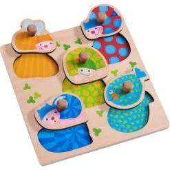 HABA 304589 - Greifpuzzle - Bunte Tiere -Spielzeug Welten Winkel 4010168242453 2 600x600