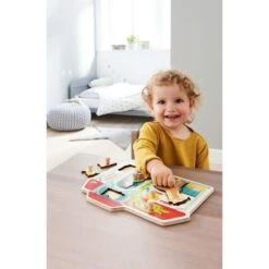 HABA 304592 - Greifpuzzle - Im Pferdestall -Spielzeug Welten Winkel 4010168242484 1 600x600