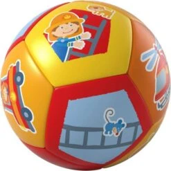 HABA 304596 - Baby-Ball - Feuerwehr, Ca. 14 Cm