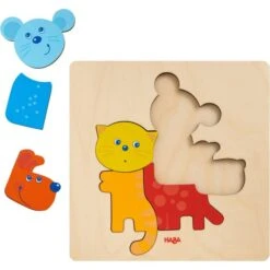 HABA 304610 - Holzpuzzle - Haustiere -Spielzeug Welten Winkel 4010168242583 1 600x600