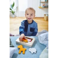 HABA 304611 - Holzpuzzle - Bauernhoftiere -Spielzeug Welten Winkel 4010168242590 2 600x600