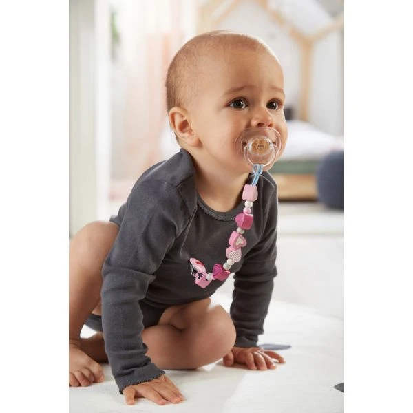 HABA 304631 - Schnullerkette - Funkelherz HABA 304631 - Schnullerkette - Funkelherz -Spielzeug Welten Winkel