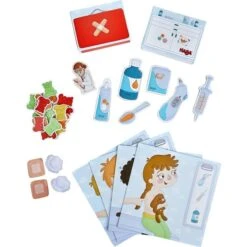 HABA 304648 - Meine Ersten Spiele - Beim Kinderarzt -Spielzeug Welten Winkel 4010168242804 1 600x600
