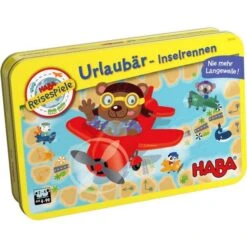 HABA 302659 - Reisespiele - Urlaubär, Inselrennen