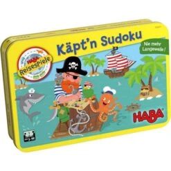 HABA 302667 - Reisespiele - Käpt'n Sudoku