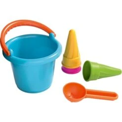 HABA 304680 - Sandspielzeug - Sandspiel-Set Kleinkind-Eimer Mit Eistüten