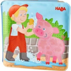 HABA 304707 - Badebücher - Badebuch Waschtag Bei Schwein & Kuh