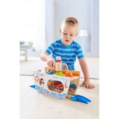 HABA 304816 - Kullerbü - Klopfbank Schiff Ahoi -Spielzeug Welten Winkel 4010168244303 2 600x600