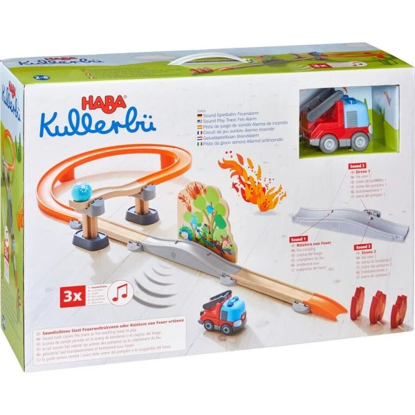 HABA 304830 - Kullerbü - Sound-Spielbahn Feueralarm HABA 304830 - Kullerbü - Sound-Spielbahn Feueralarm -Spielzeug Welten Winkel