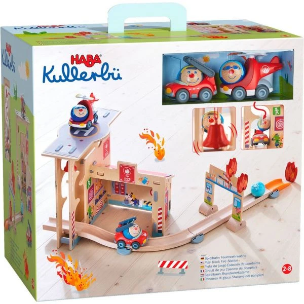 HABA 304847 - Kullerbü - Spielbahn Feuerwehrwache HABA 304847 - Kullerbü - Spielbahn Feuerwehrwache -Spielzeug Welten Winkel