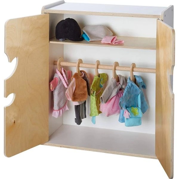 HABA 304861 - Puppenmöbel - Puppenschrank Tulpentraum HABA 304861 - Puppenmöbel - Puppenschrank Tulpentraum -Spielzeug Welten Winkel