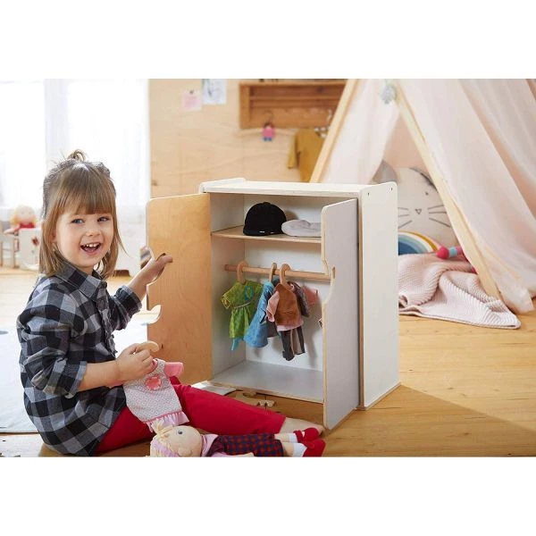 HABA 304861 - Puppenmöbel - Puppenschrank Tulpentraum HABA 304861 - Puppenmöbel - Puppenschrank Tulpentraum -Spielzeug Welten Winkel