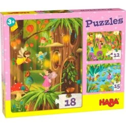 HABA 305197 - Puzzle - Glitzerndes Feenland