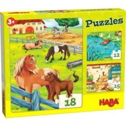 HABA 305237 - Puzzle - Bauernhoftiere