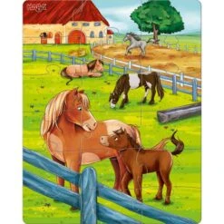 HABA 305237 - Puzzle - Bauernhoftiere -Spielzeug Welten Winkel 4010168248462 2 600x600