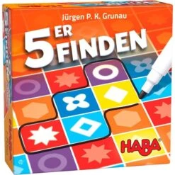 HABA 305283 - Familienspiel - 5ER FINDEN
