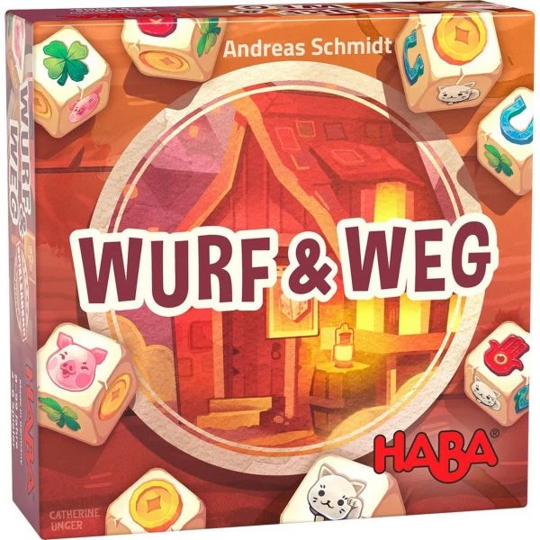 HABA 305292 - Familienspiel - Wurf & Weg HABA 305292 - Familienspiel - Wurf & Weg -Spielzeug Welten Winkel