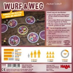 HABA 305292 - Familienspiel - Wurf & Weg 1 HABA 305292 - Familienspiel - Wurf & Weg -Spielzeug Welten Winkel 4010168248899 1 600x600