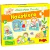 HABA 305470 - Meine Ersten Puzzles - Haustiere, 3 Teile