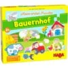 HABA 305471 - Meine Ersten Puzzles - Bauernhof, 4 Teile