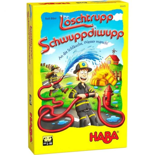 HABA 305479 - Kinderspiel - Löschtrupp Schwuppdiwupp HABA 305479 - Kinderspiel - Löschtrupp Schwuppdiwupp -Spielzeug Welten Winkel