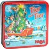 HABA 305525 - Kinderspiel - Tier Auf Tier, Das Weihnachtliche Stapelspiel
