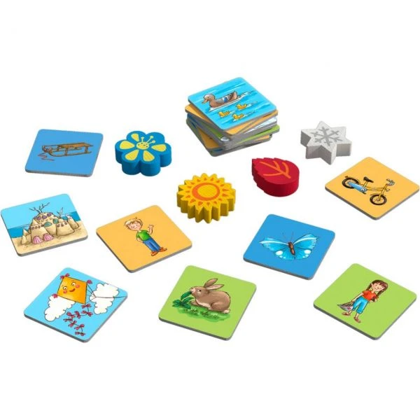 HABA 305547 - Lerspiel - Ratz Fatz durch die Jahreszeiten HABA 305547 - Lerspiel - Ratz Fatz Durch Die Jahreszeiten -Spielzeug Welten Winkel
