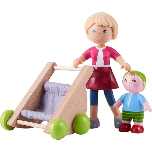 HABA 305594 - Little Friends - Mama Melanie und Baby Kilian HABA 305594 - Little Friends - Mama Melanie Und Baby Kilian -Spielzeug Welten Winkel