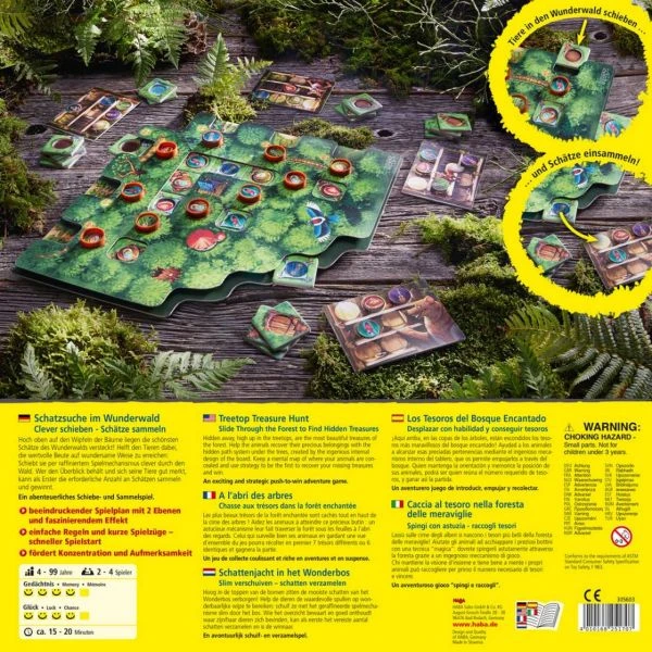 HABA 305603 - Kinderspiel - Schatzsuche im Wunderwald HABA 305603 - Kinderspiel - Schatzsuche Im Wunderwald -Spielzeug Welten Winkel