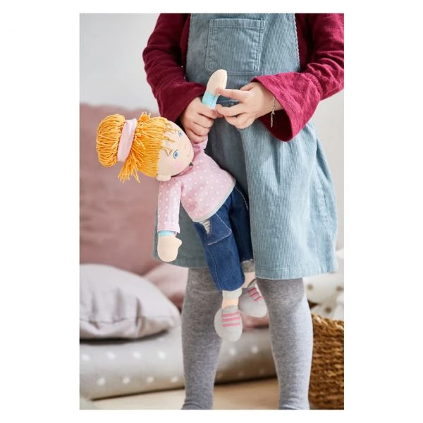 HABA 305650 - Puppe - Schlenkerpuppe Lene, 36cm HABA 305650 - Puppe - Schlenkerpuppe Lene, 36cm -Spielzeug Welten Winkel