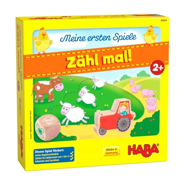 HABA 305878 - Meine ersten Spiele - Zähl mal! HABA 305878 - Meine Ersten Spiele - Zähl Mal! -Spielzeug Welten Winkel