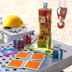 HABA 305912 - Meine Ersten Spiele - Rhino Hero Junior -Spielzeug Welten Winkel 4010168254432 2 600x600