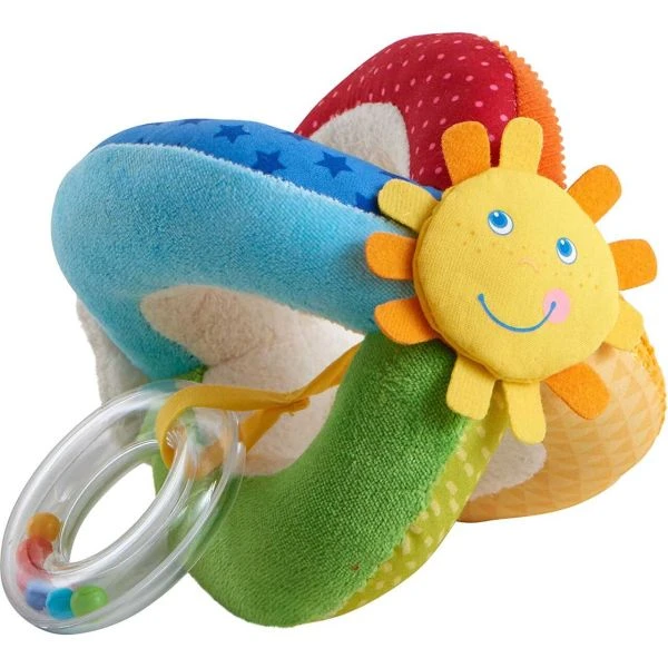 HABA 306024 - Babyspielzeug - Stoffball Regenbogenwelt HABA 306024 - Babyspielzeug - Stoffball Regenbogenwelt -Spielzeug Welten Winkel