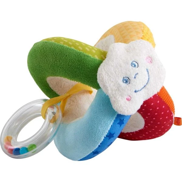 HABA 306024 - Babyspielzeug - Stoffball Regenbogenwelt HABA 306024 - Babyspielzeug - Stoffball Regenbogenwelt -Spielzeug Welten Winkel