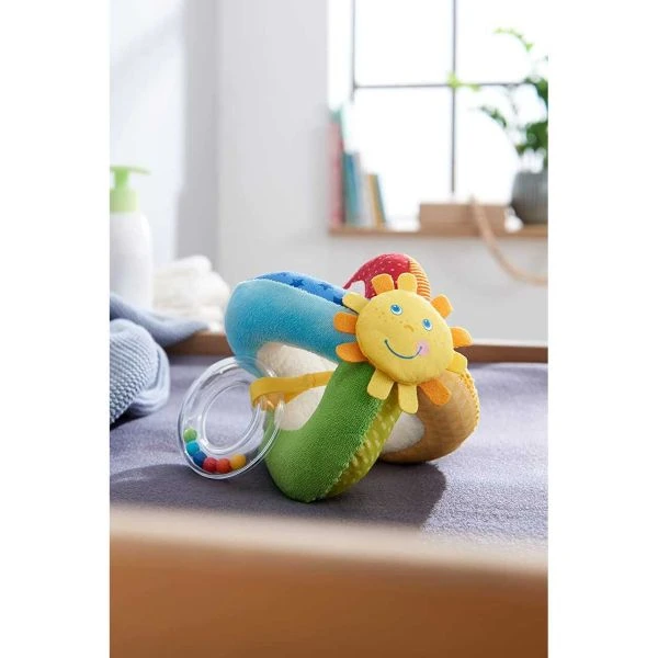 HABA 306024 - Babyspielzeug - Stoffball Regenbogenwelt HABA 306024 - Babyspielzeug - Stoffball Regenbogenwelt -Spielzeug Welten Winkel