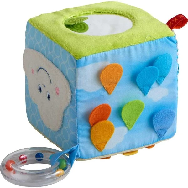 HABA 306030 - Babyspielzeug - Spielwürfel Regenbogenwelt HABA 306030 - Babyspielzeug - Spielwürfel Regenbogenwelt -Spielzeug Welten Winkel