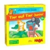 HABA 306068 - Meine Ersten Spiele - Tier Auf Tier Junior