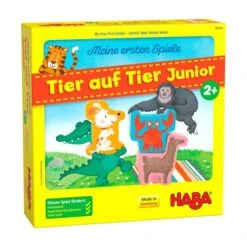 HABA 306068 - Meine Ersten Spiele - Tier Auf Tier Junior