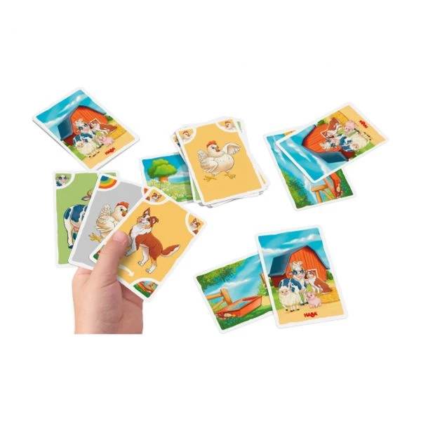 HABA 306106 - Kartenspiel - Mau Mau Junior, Bauernhof HABA 306106 - Kartenspiel - Mau Mau Junior, Bauernhof -Spielzeug Welten Winkel