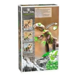 HABA 306309 - Terra Kids - Connectors, Konstruktions-Set Dinosaurier