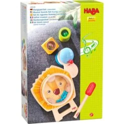 HABA 306328 - Musikspielzeug - Klangspiel-Set Löwenstark