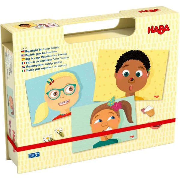 HABA 306545 - Magnetspiel-Box - Lustige Gesichter HABA 306545 - Magnetspiel-Box - Lustige Gesichter -Spielzeug Welten Winkel