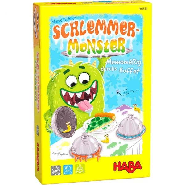 HABA 306554 - Kinderspiel - Schlemmermonster HABA 306554 - Kinderspiel - Schlemmermonster -Spielzeug Welten Winkel