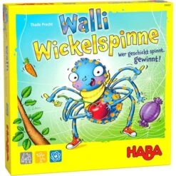 HABA 306567 - Kinderspiel - Walli Wickelspinne
