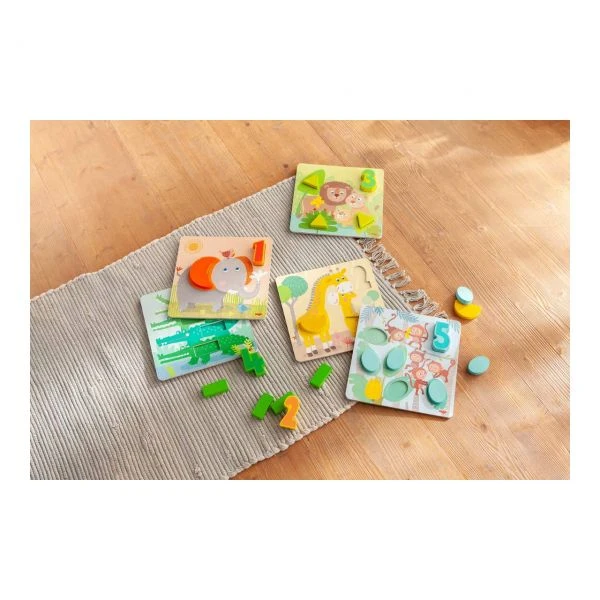 HABA 306708 - Zuordnungsspielzeug - Wilde Tiere HABA 306708 - Zuordnungsspielzeug - Wilde Tiere -Spielzeug Welten Winkel