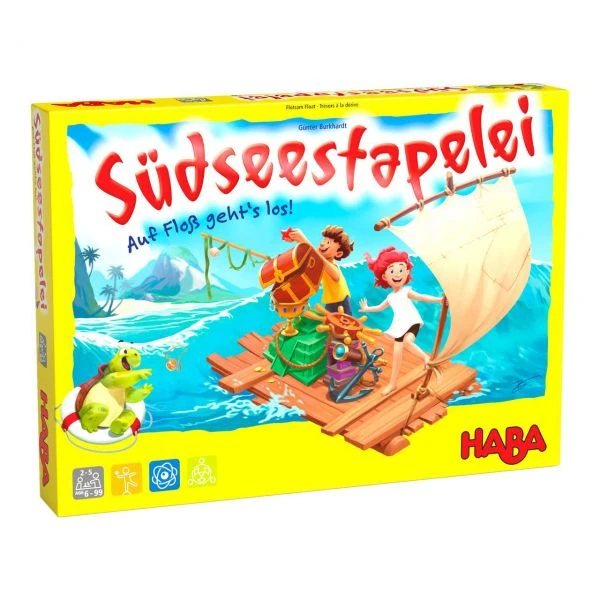HABA 306698 - Kinderspiel - Südseestapelei HABA 306698 - Kinderspiel - Südseestapelei -Spielzeug Welten Winkel